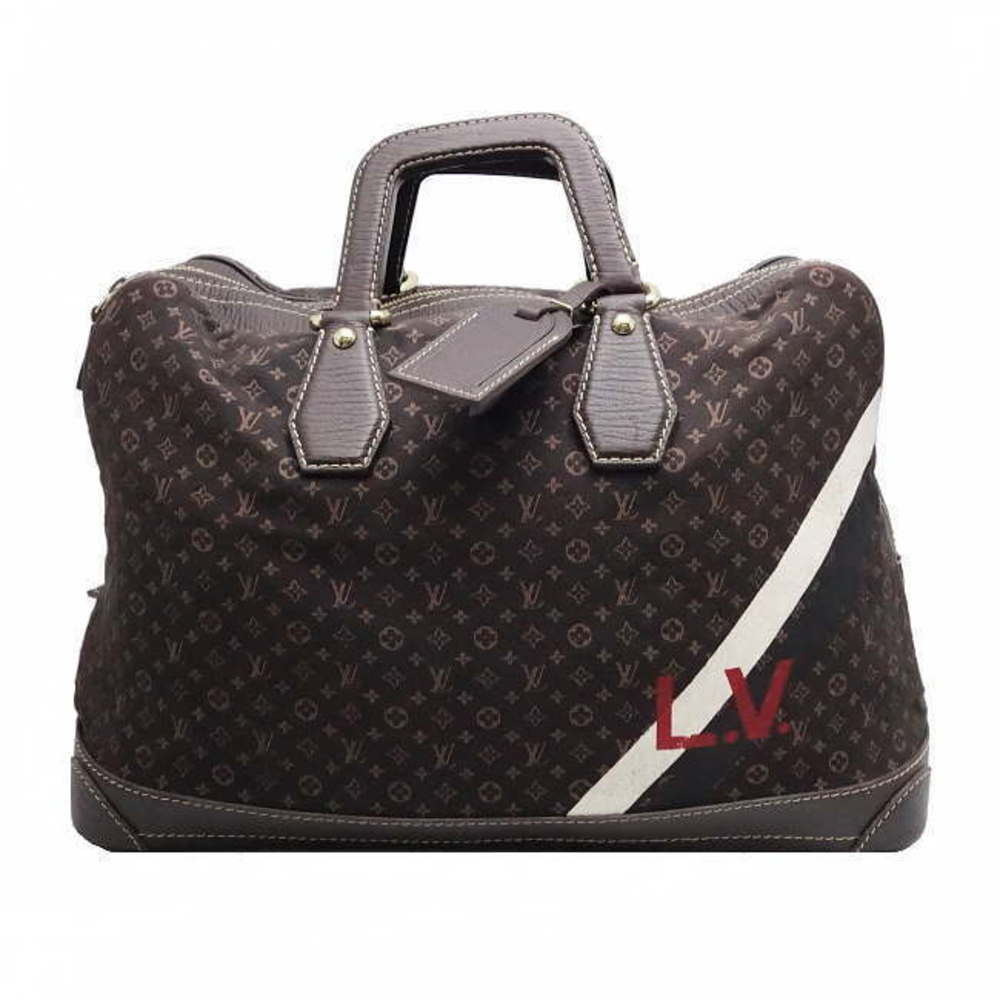 Louis Vuitton Boston Monogram Mini Initial Bag Br… - image 1